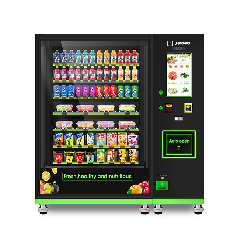 J-MOMO-CFS-8V(V22) J-MOMO Popular Healthy Fruit Fresh Vegetables Salad Vending Machine With Touch Screen